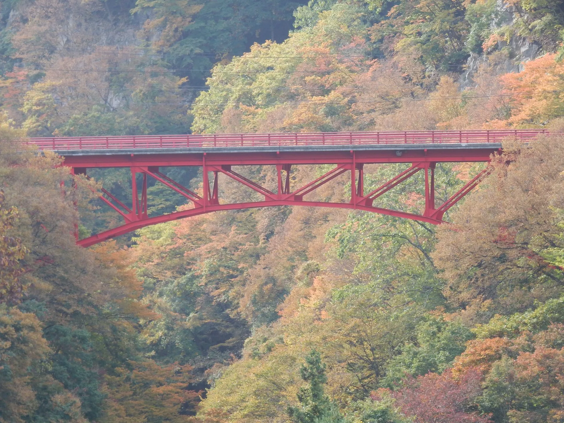 山田温泉の風景