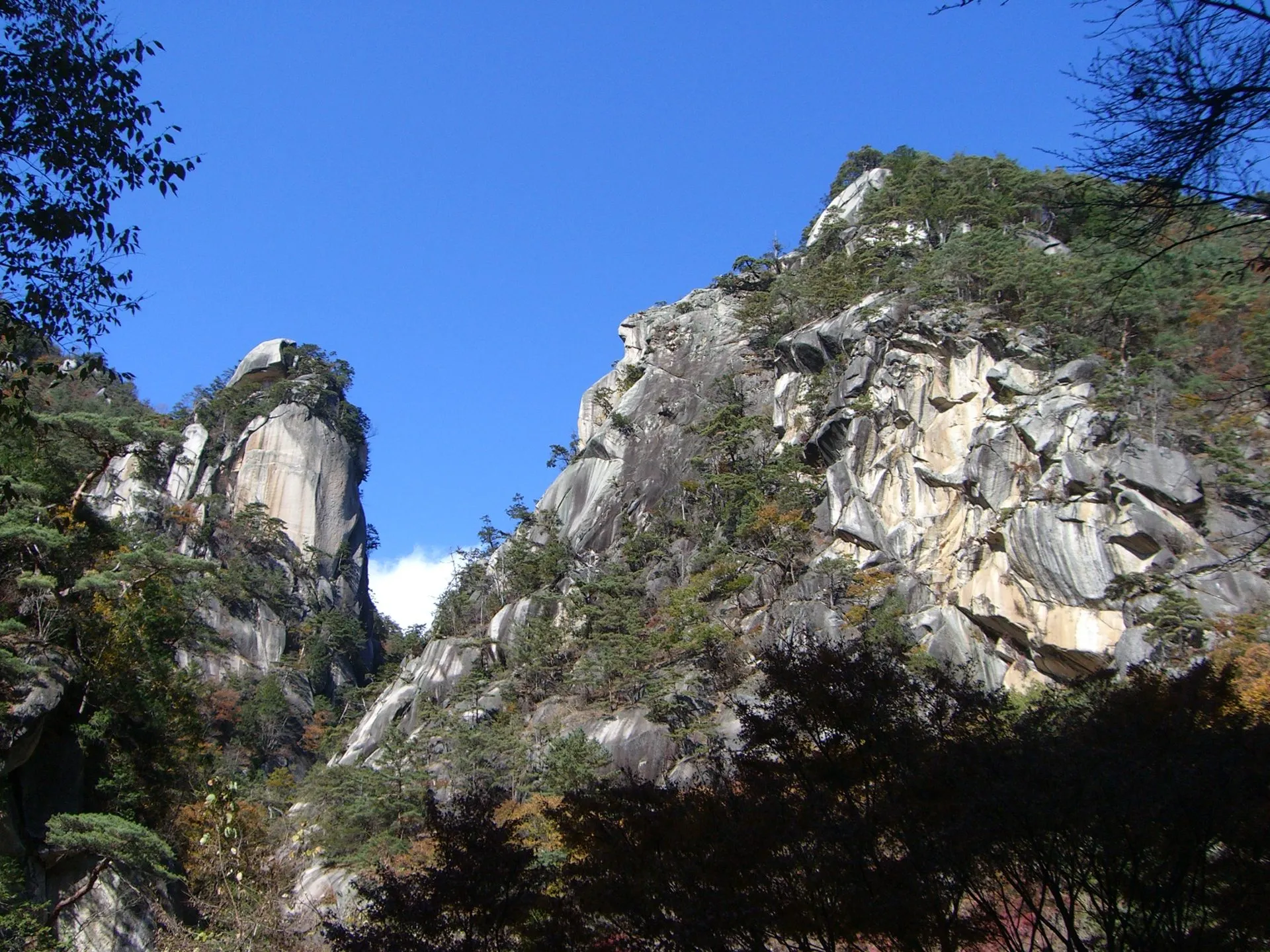 湯村温泉(甲府)の風景