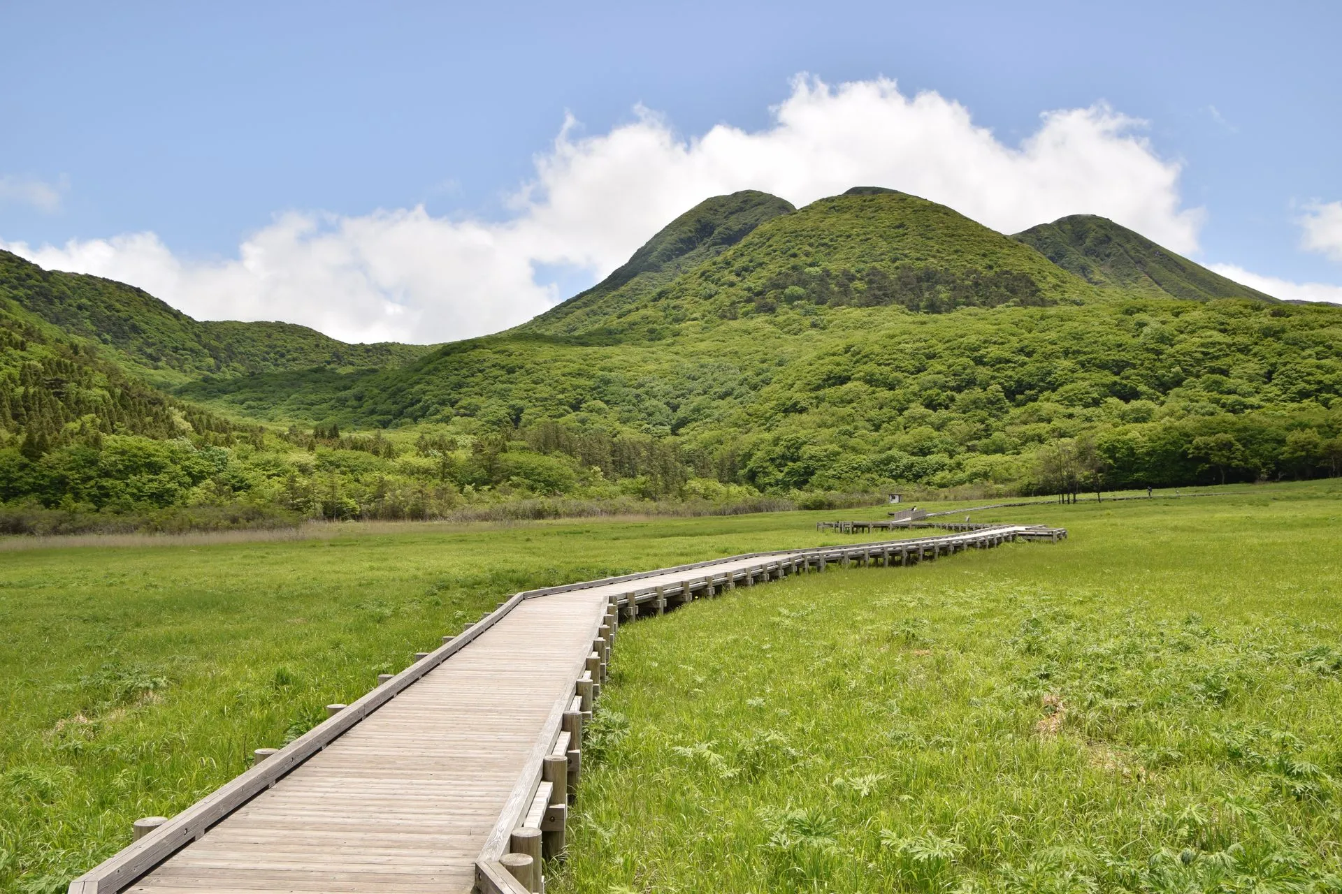 湯坪温泉の風景